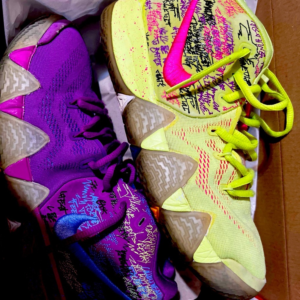 Confetti shoes used in good condition